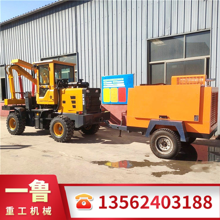 10立方護(hù)欄打樁機(jī)
