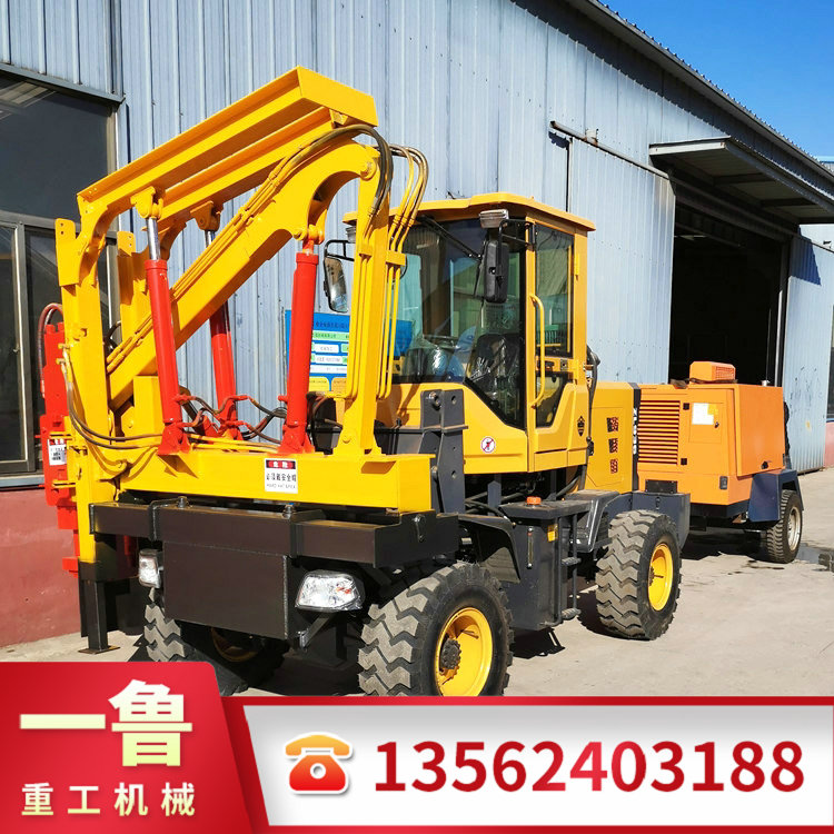 10立方護(hù)欄打樁機(jī)